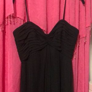 Black evening dress